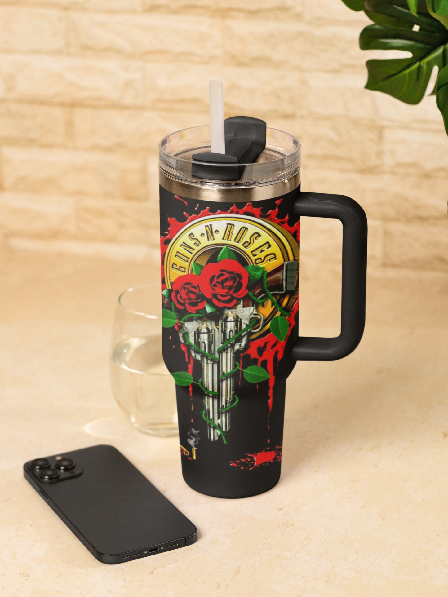 30oz GUNS & ROSES TUMBLER CUP