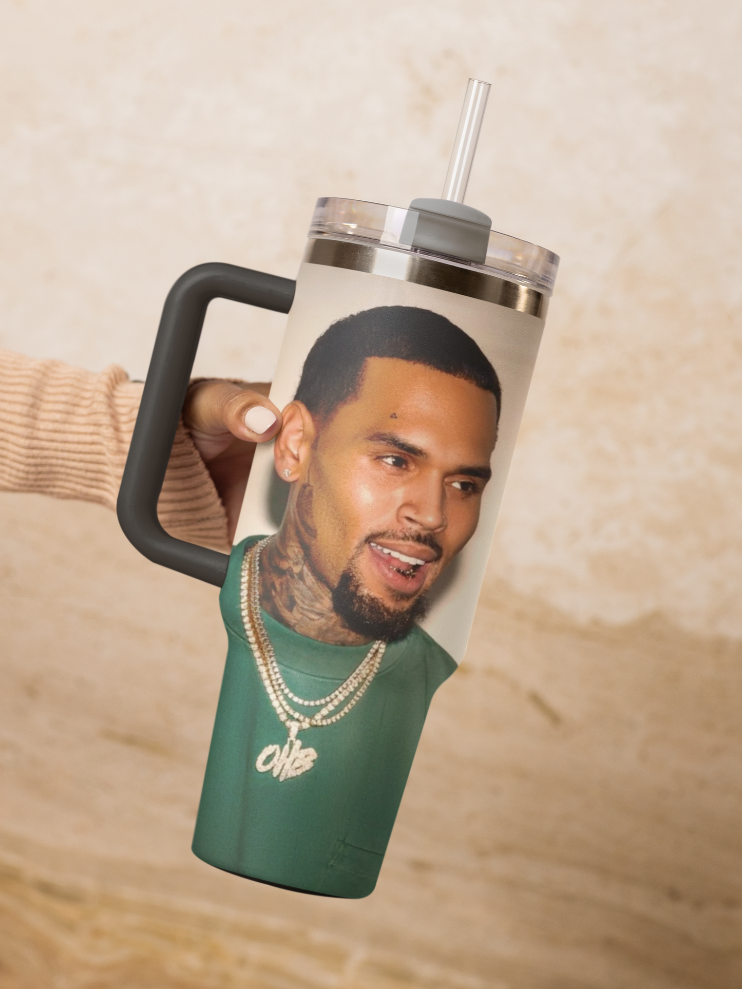 30oz CHRIS BROWN TUMBLER CUP