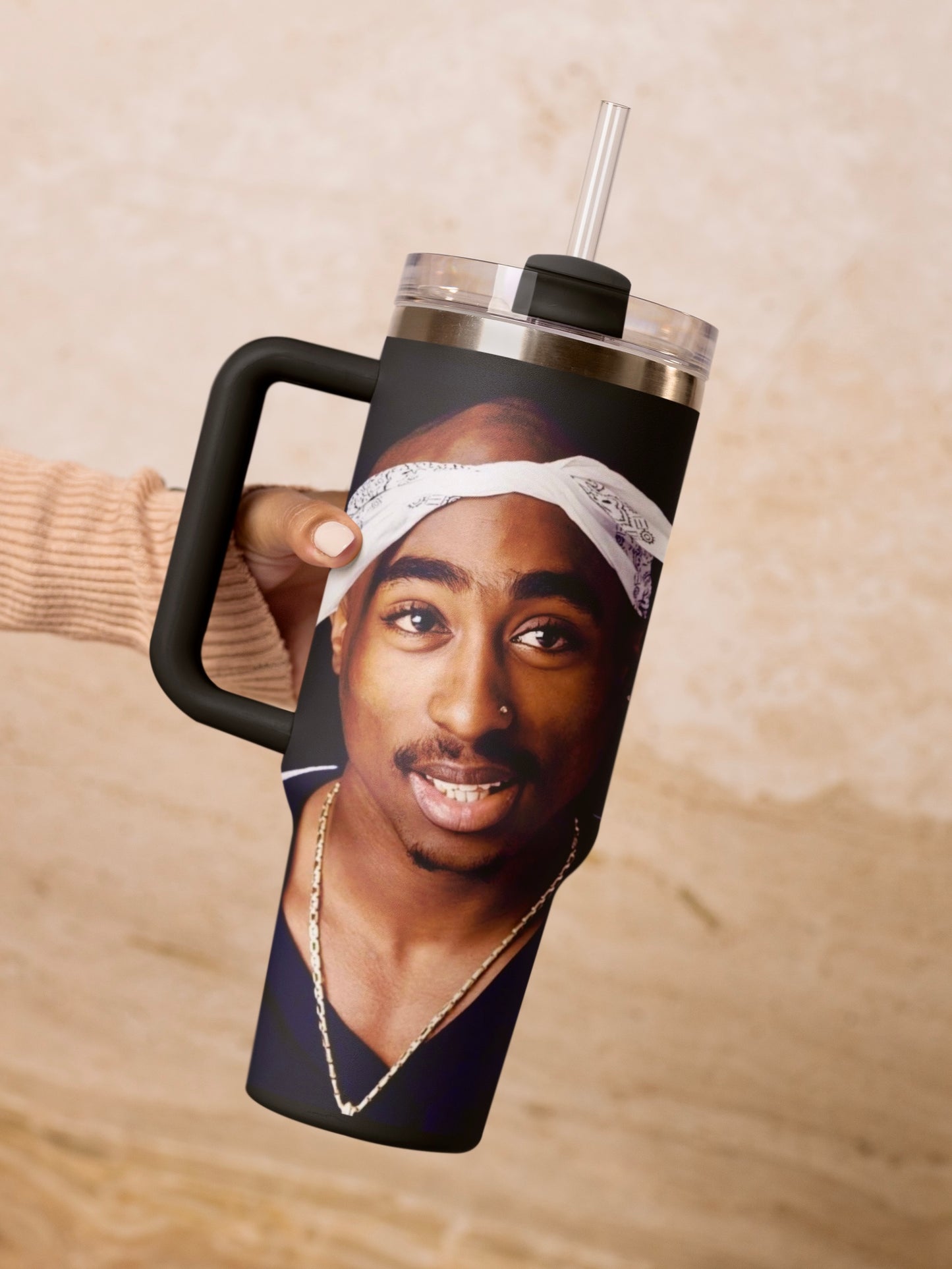 30oz TUPAC SHAKUR TUMBLER CUP