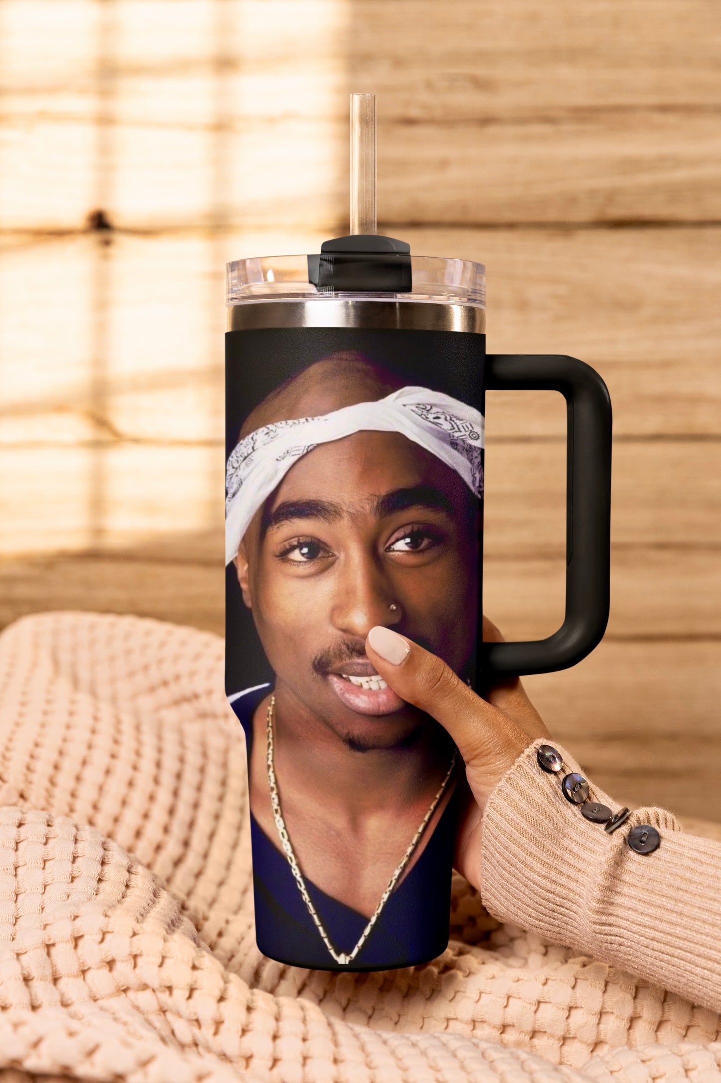 30oz TUPAC SHAKUR TUMBLER CUP